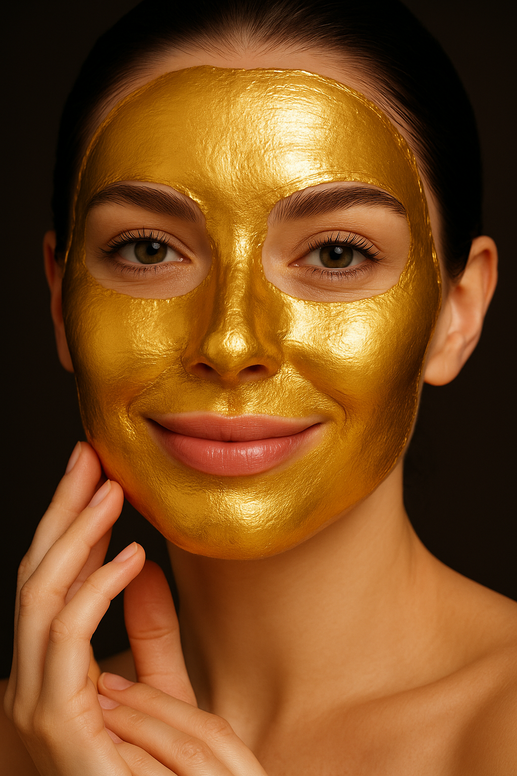 Queen Cleopatra Luxe Gold Mask By Dr Lamia Pack of 1 Mask